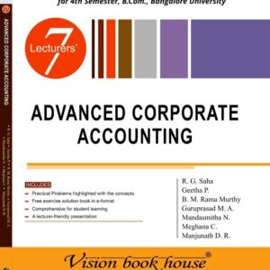 Advanced Corporate Accounting - 4th Semester B.Com - Bangalore University