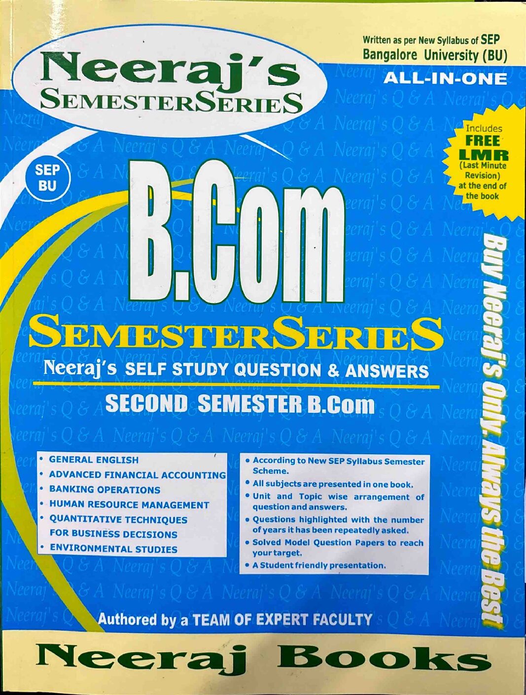 II Semester - B.Com- BU