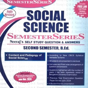 Social Science - II Semester B.Ed