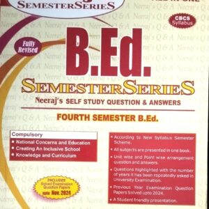 IV Semester - B.Ed