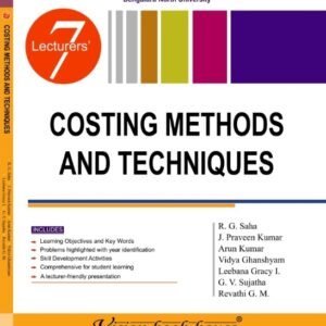 Costing Methods and Techniques - V Semester - B.Com - BNU